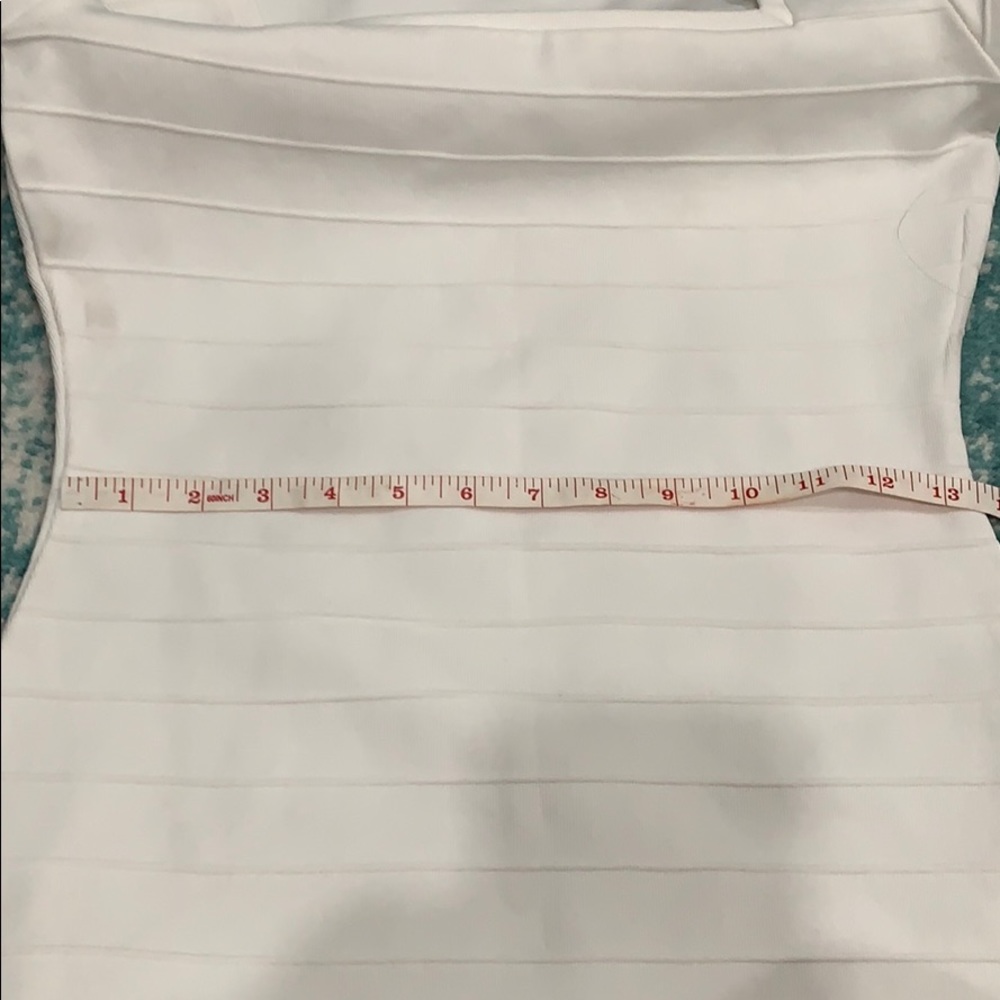 Ncki Minaj white square neck bodycon dress - Picture 7 of 7